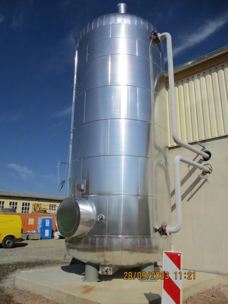 Fundament Pufferspeicher Neukirchen