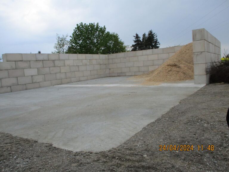 Hackschnitzellager Neukirchen